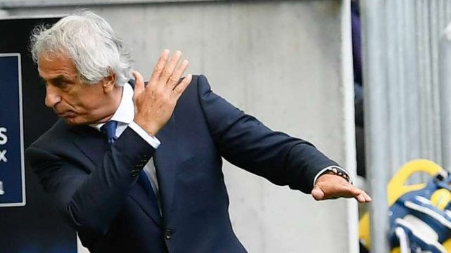 Vahid Halilhodžić peste contre les arbitres