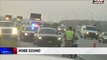 Un policier se fait percuter par une voiture pendant un contrôle sur l’autoroute