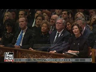 Lamtumira e të atit, përlotet ish presidenti George W Bush  - Top Channel Albania - News - Lajme