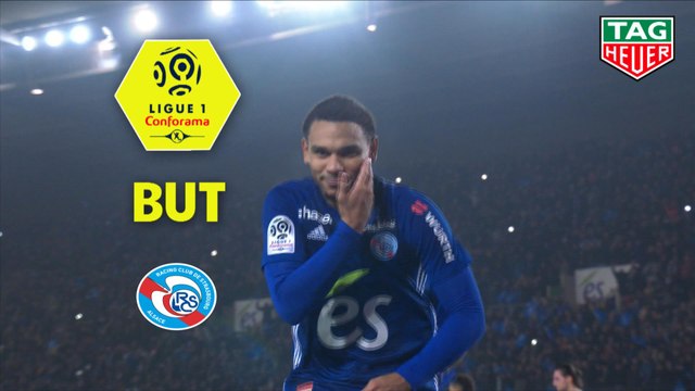 But Kenny LALA (40ème pen) / RC Strasbourg Alsace - Paris Saint-Germain - (1-1) - (RCSA-PARIS) / 2018-19