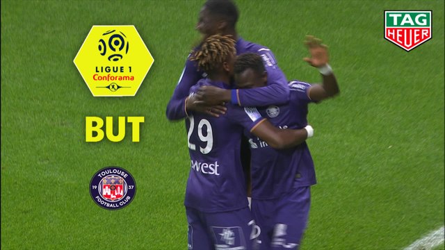 But Issiaga SYLLA (45ème) / Stade de Reims - Toulouse FC - (0-1) - (REIMS-TFC) / 2018-19