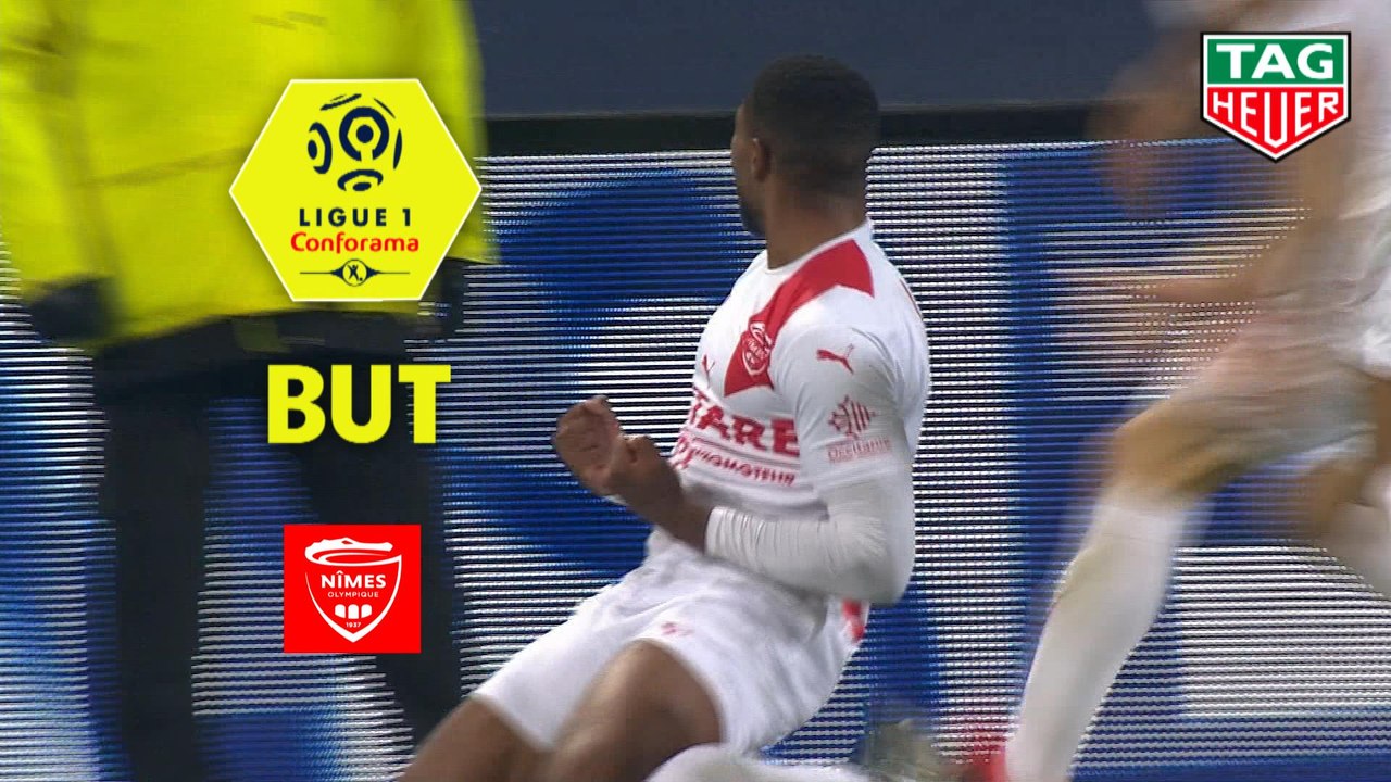 But Loïck LANDRE (90ème +5) / SM Caen - Nîmes Olympique - (1-2) - (SMC-NIMES) / 2018-19