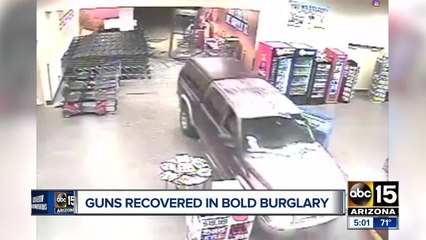 Surveillance video released in Chandler firearms heist
