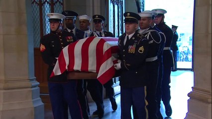 '임무 완수!' 부시 전 대통령 국장 엄수..."위대한 정치가" 애도 물결 / YTN