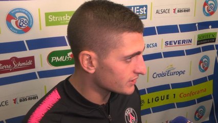 16e j. - Verratti : "Strasbourg, un terrain difficile"
