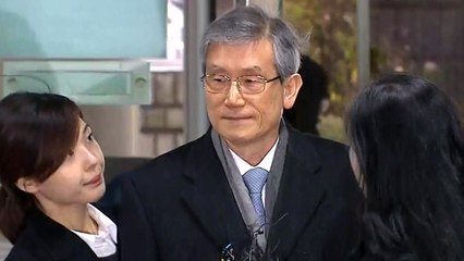 고영한 前 대법관, 답변 없이 영장심사 출석 / YTN