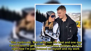 Paris Hilton addresses her split from fiancé Chris Zylka for the first time