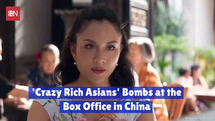Crazy Rich Asians Bombs In China