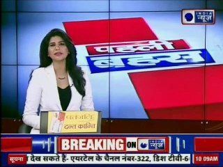 दिल्ली में पुलिस को चुनौती देने वाला वीडियो