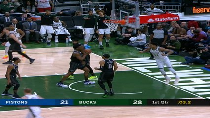 Detroit Pistons at Milwaukee Bucks Recap Raw