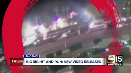 Sister of victim in Phoenix semi-truck hit-and run pleading for driver to come forward