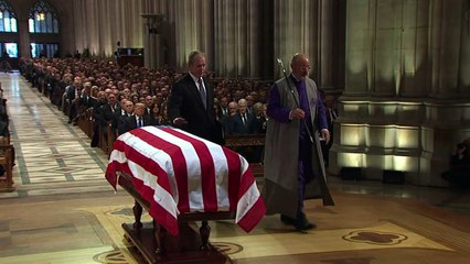 L'Amérique unie le temps d'un adieu solennel à Bush père