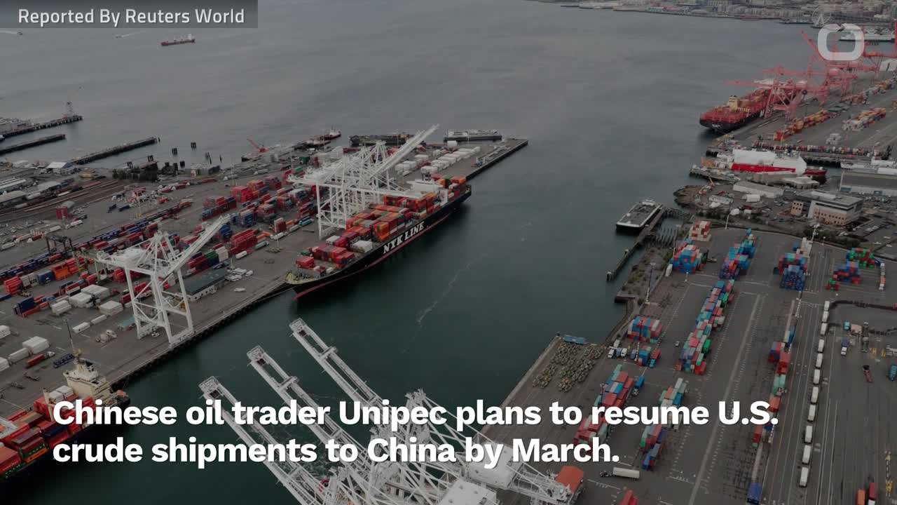 Exclusive: China's Unipec to buy U.S. crude oil after Xi-Trump trade truce
