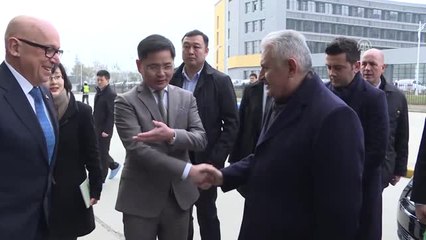 TBMM Başkanı Yıldırım, Zte Teknoloji Firmasını Ziyaret Etti