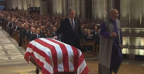 'A great-soldier statesman': US bids farewell to George HW Bush
