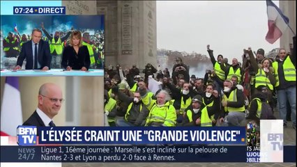 Blanquer encourage les citoyens à "ne pas se mêler à ce qu'il va se passer parce que c'est dangereux"