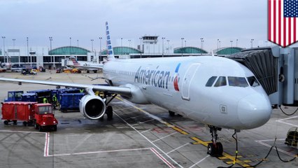 아메리칸 항공 비행기, 곯아떨어진 수하물 담당자를 태운 채로 이륙