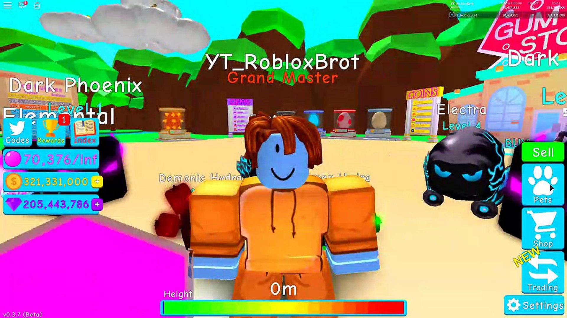 All Pets Unlock Showcase Roblox Bubble Gum Simulator Video Dailymotion - character neon cool roblox wallpapers