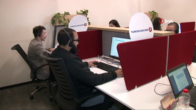 Türk Hava Yolları çağrı merkezi Birleşmiş Milletler gibi