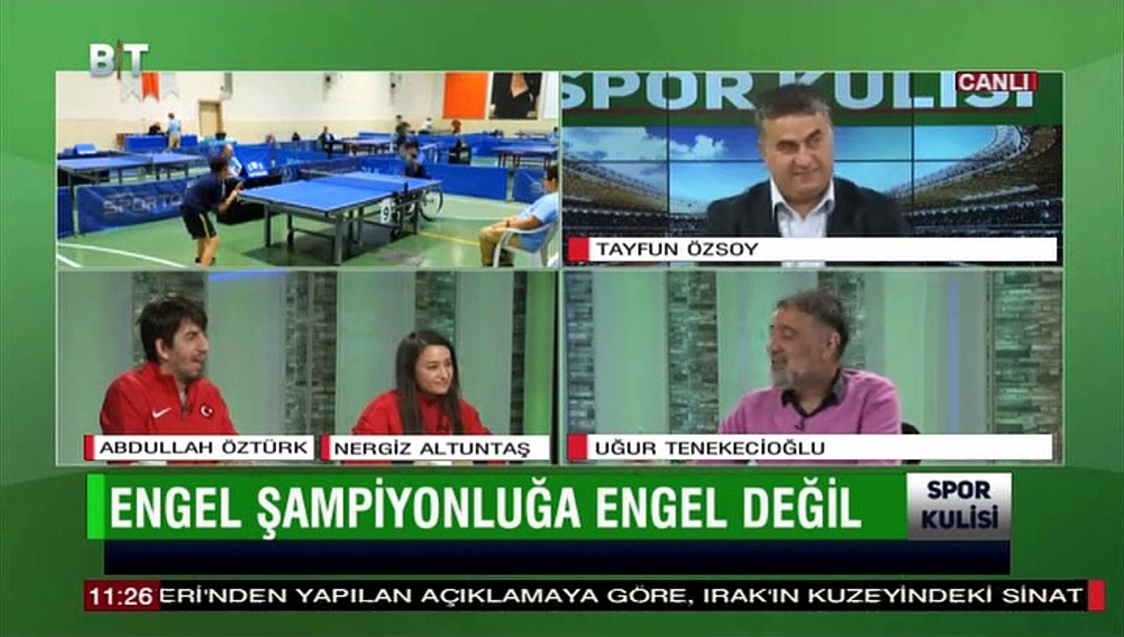 SPOR KULİSİ 5 ARALIK 2018 KONUKLAR- ABDULLAH ÖZTÜRK- NERGİZ ALTUNTAŞ