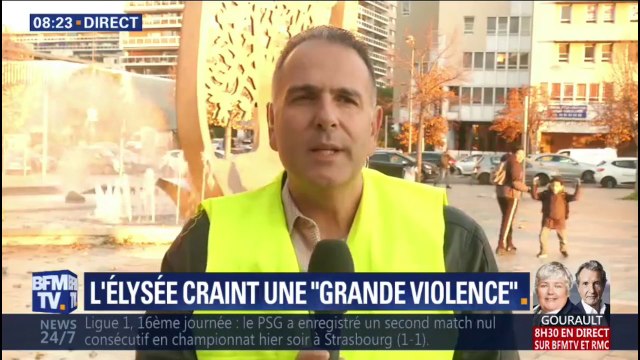 “Nous ne cautionnons pas les violences, mais pourquoi ne nous écoute-t-on pas quand on est pacifiques?” (P. Marra, gilet jaune)