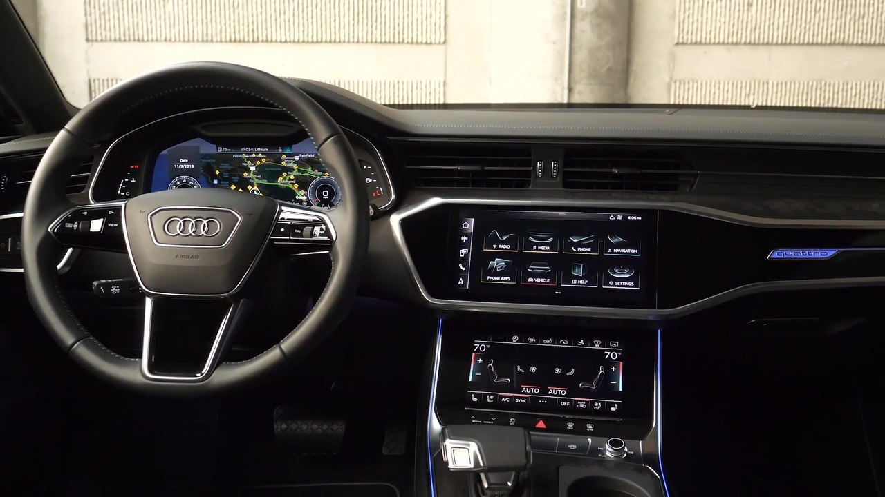 Die neue Audi A6 Limousine - Das Lichtdesign - Technik sichtbar gemacht