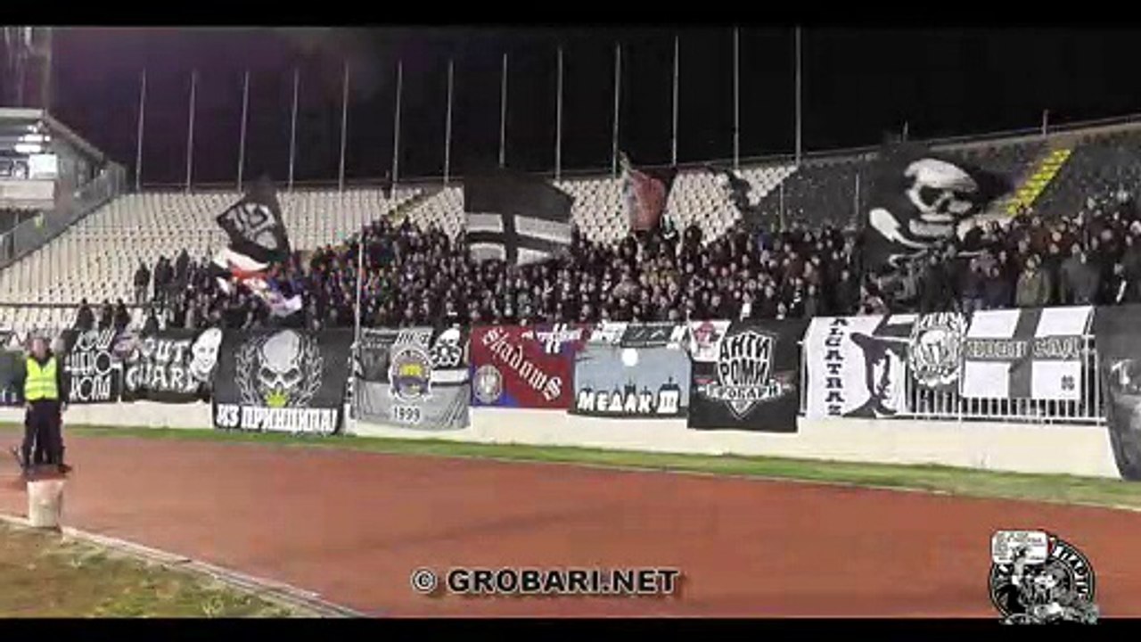 GROBARI I TAURUNUM ZAJEDNO / KOSOVO - SRBIJA / Partizan - Zemun 05.12.2018