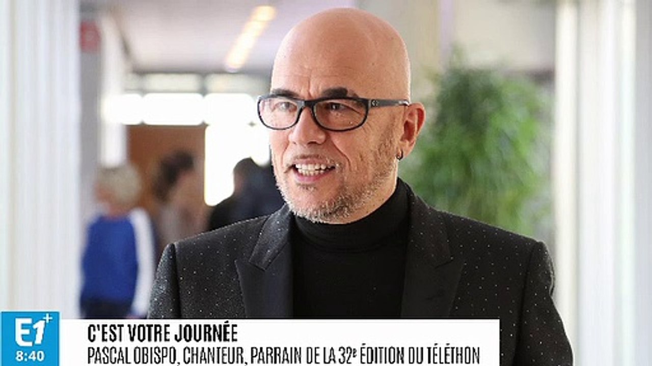 Pascal Obispo lance un appel pour la 32e édition du Téléthon : "La recherche coûte énormément d'argent"