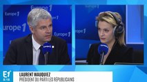 Photographié avec un gilet jaune, Laurent Wauquiez plaide 
