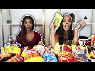 MY FRIEND EXPOSES ME! (CHIPS MUKBANG)