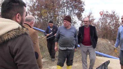 Köyün İçme Suyuna Mazot ve Yanmış Motor Yağı Karıştırdılar