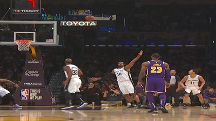 San Antonio Spurs at Los Angeles Lakers Recap Raw