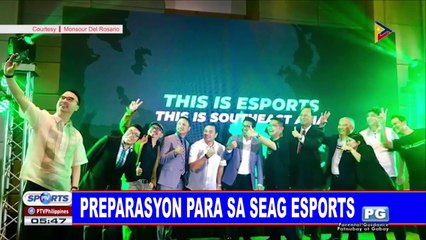 Preparasyon para sa SEAG Esports