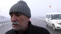 Ardahan'da sis ve buzlanma kazalara neden oldu