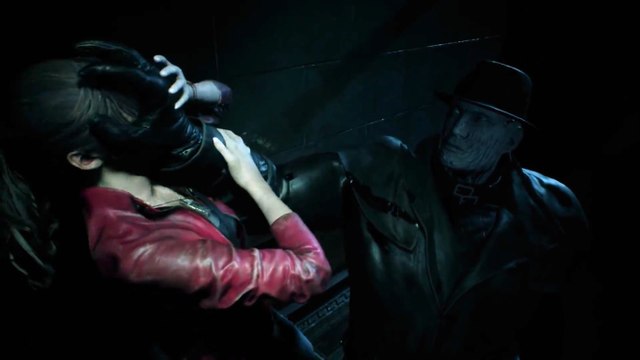 Resident Evil 2 Claire Gameplay con Tyrant