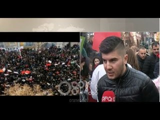 Tải video: LIVE/Studentët protestojnë para ministrisë, bojkot mësimit në Tiranë, Durrës, Korçë e Elbasan