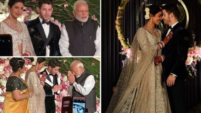 PM Modi Posts Pic With Priyanka Chopra And Nick Jonas, Wishes Them 'Happy Married Life' | Filmibeat