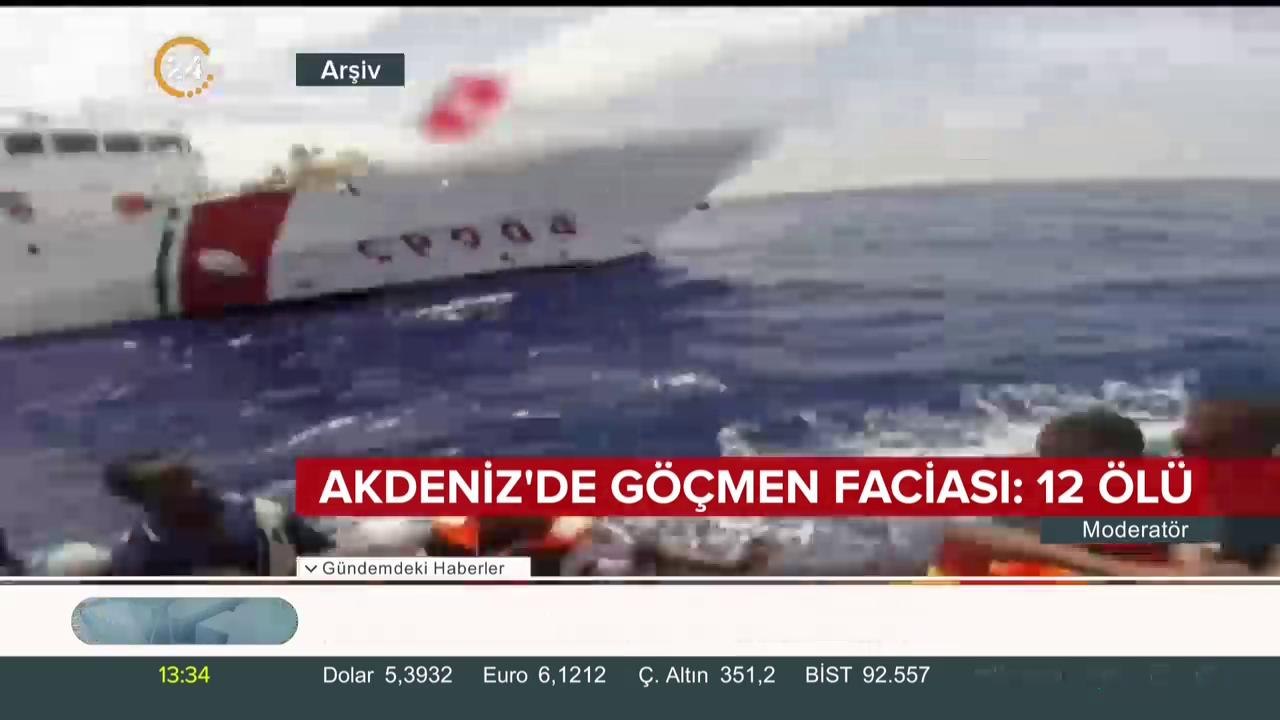 Şişme bot alabora oldu