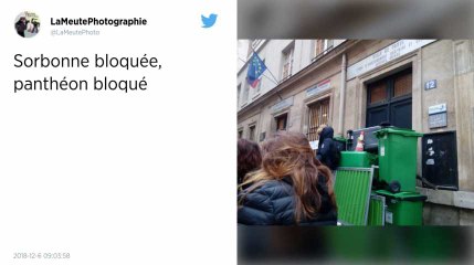 Universités. Le bâtiment historique de la Sorbonne fermé après une tentative d’intrusion.
