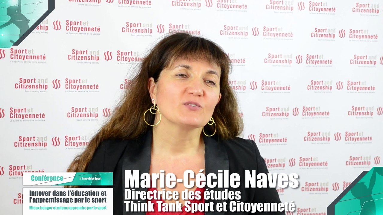 Colloque : Innover dans l'éducation et l'apprentissage par le sport - Marie-Cécile Naves