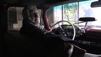 Eşinden kalan otomobile gözü gibi bakıyor - ORDU