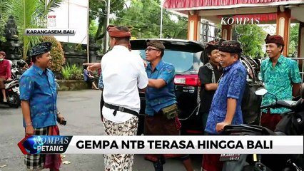 Gempa Lombok Terasa sampai Karangasem Bali