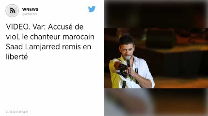Soupçonné de viol, le chanteur marocain Saad Lamjarred remis en liberté.
