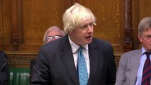 Boris Johnson apologises to Parliament