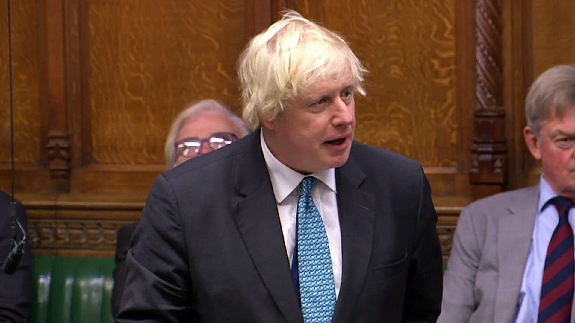 Boris Johnson apologises to Parliament