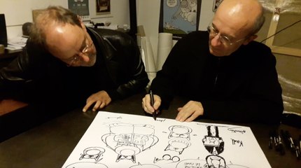 Quand Geluck fait du Kroll, et Kroll... du Geluck