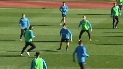 Boca Juniors se entrena por primera vez en Madrid en la Ciudad del Fútbol de la RFEF