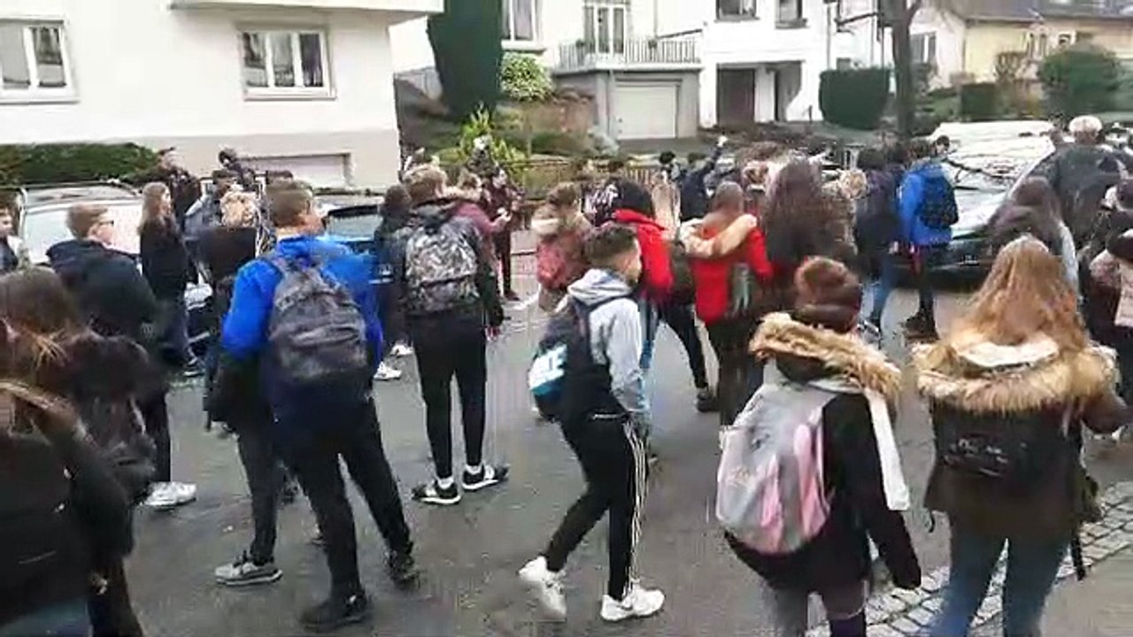 Les lycéens manifestent à Haguenau