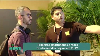 Primeiros smartphones e redes 5G do mundo chegam em 2019