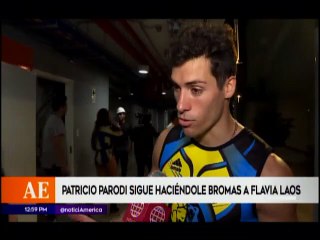 Patricio Parodi sigue haciendo bromas a Flavia Laos